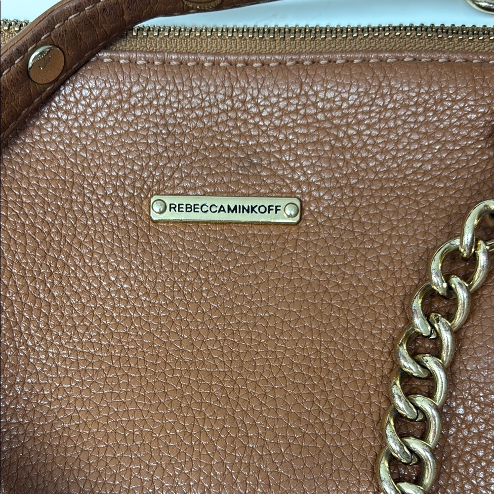 Rebecca Minkoff Brown Leather Crossbody Bag - Picture 2 of 14